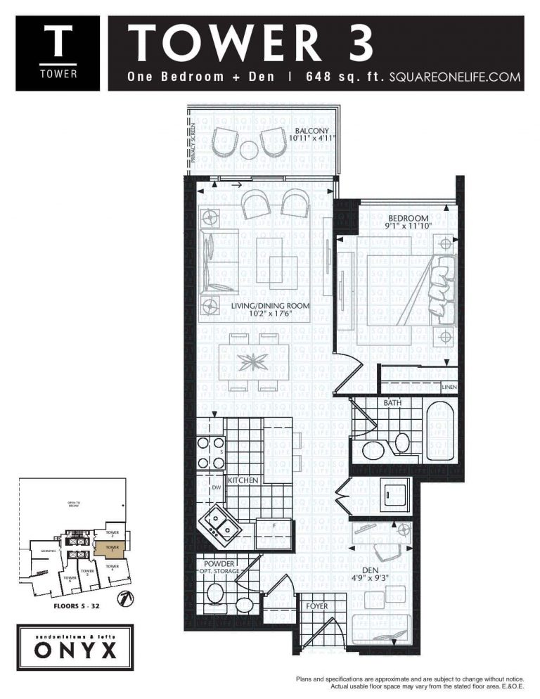 223-Webb-Dr-Onyx-Condo-Floorplan-Tower-3-1-Bed-1-Den-2-Bath