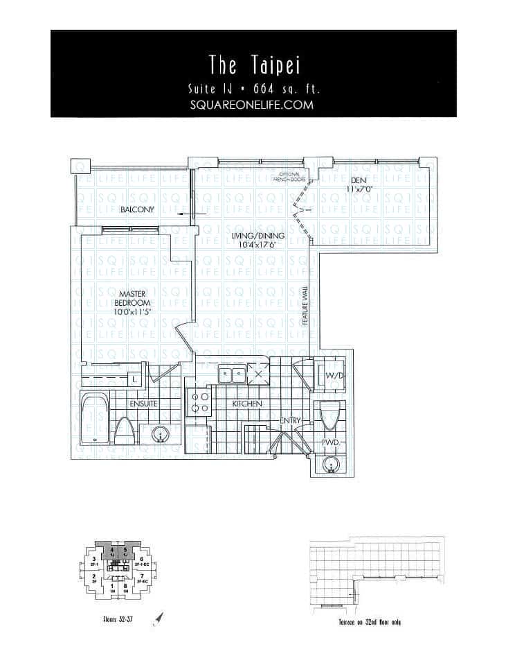 388-Prince-Of-Wales-Dr-One-Park-Tower-Condo-Floorplan-The-Taipei-1-Bed-1-Den-2-Bath