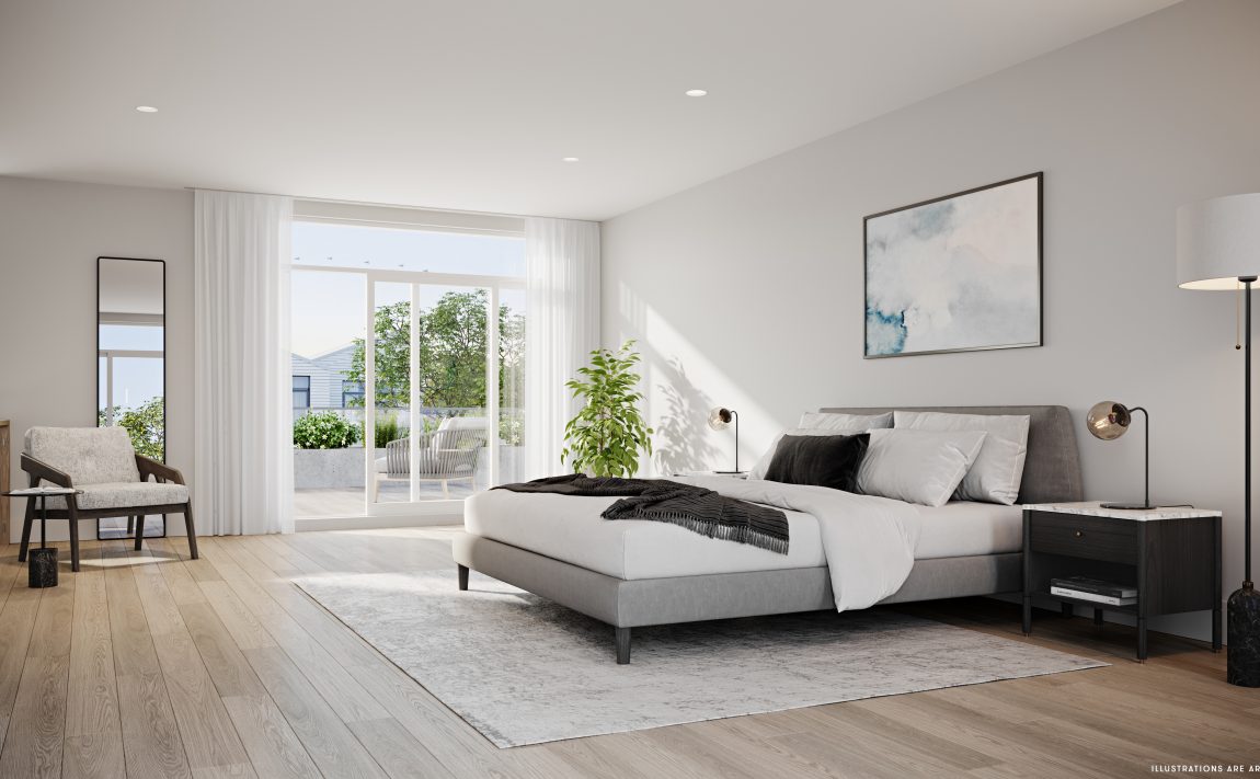 port-credit-brightwater-towns-for-sale-bedroom