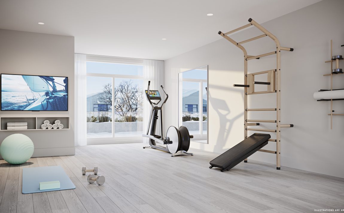 port-credit-brightwater-towns-for-sale-yoga-gym