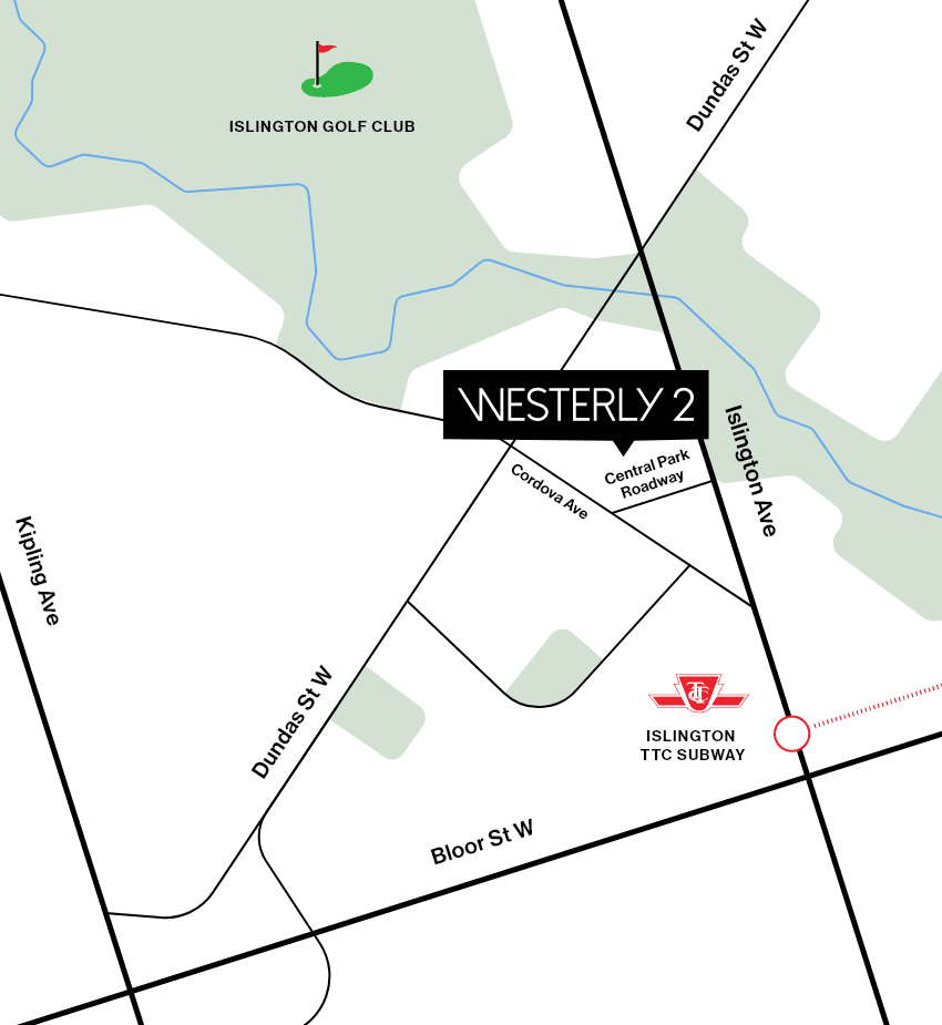 westerly-2-condos-etobicoke-tridel-neighboirhood-map