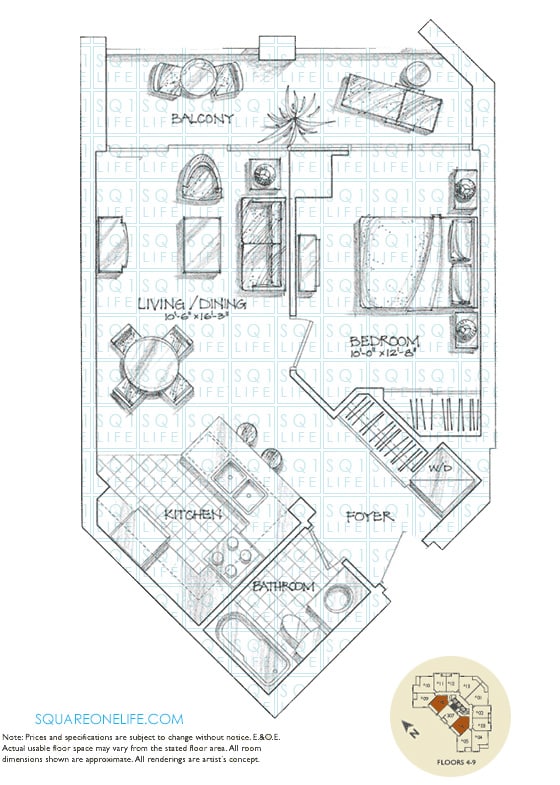 220-Forum-Dr-Tuscany-Gates-Condo-Floorplan-Murano-1-Bed-1-Bath