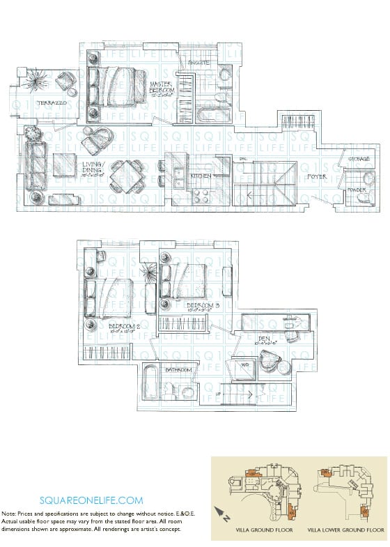 220-Forum-Dr-Tuscany-Gates-Condo-Floorplan-Villa-Santino-3-Bed-1-Den-2-Bath