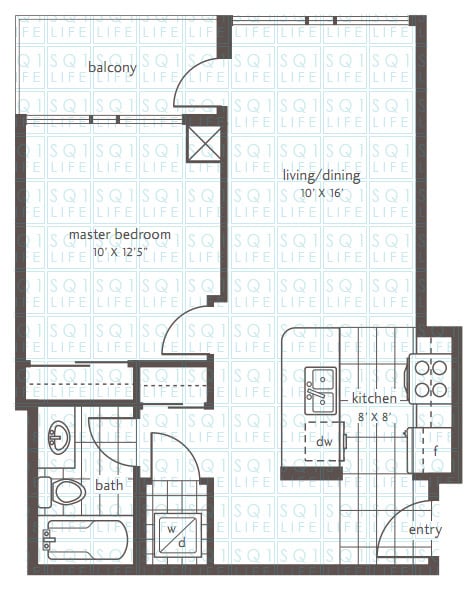 Residences-Condo-LPH1-1-Bed-1-Bath