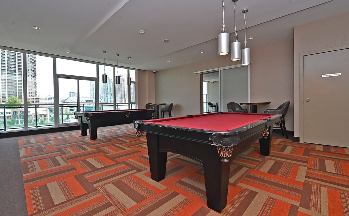 grand-residences-condos-4070-confederation-pkwy-billiards-tables