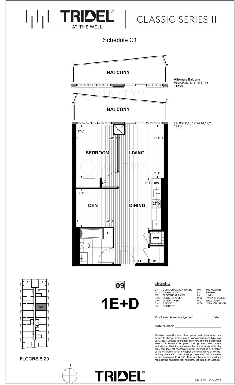 the-well-2-condos-480-front-st-w-1E+D-1+1-bed-1-bath-652-sqft